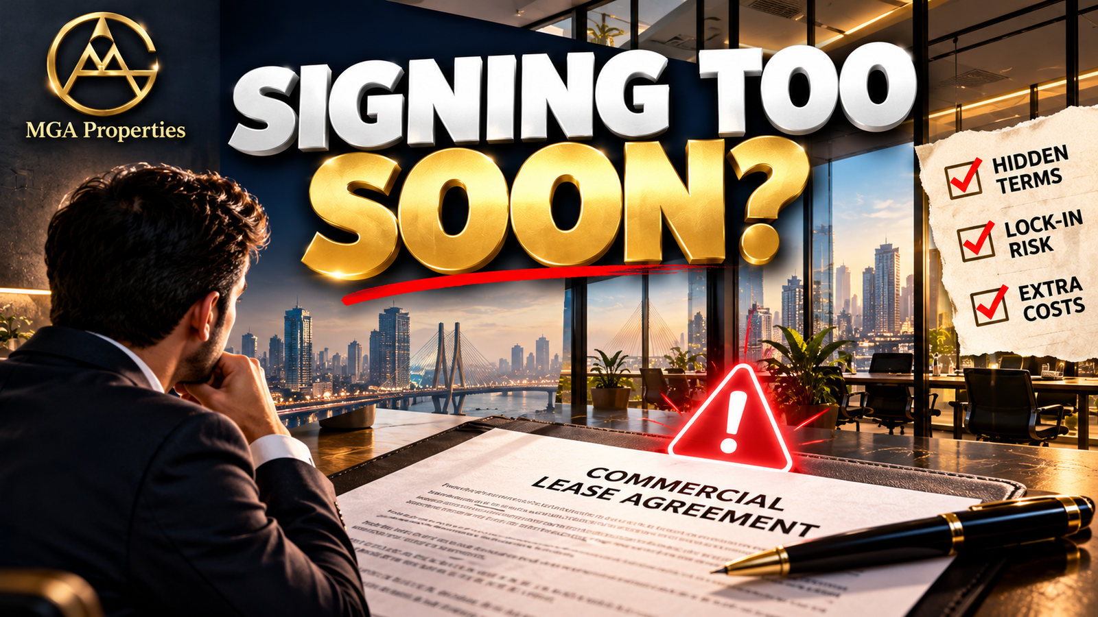 Commercial Lease Agreement: 10 Things to Check Before Renting an Office in Mumbai