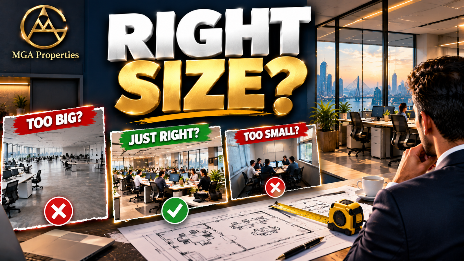 How Much Office Space Does Your Business Actually Need? A Practical Calculation
