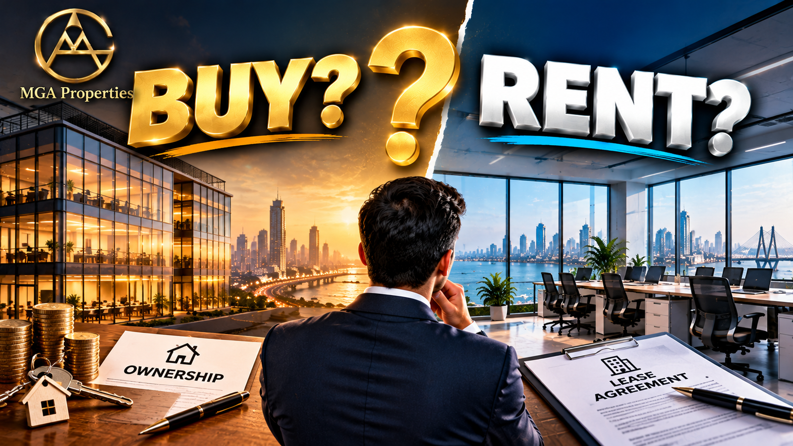 Buy vs Rent Commercial Property: How Indian Business Owners Should Compare the Two